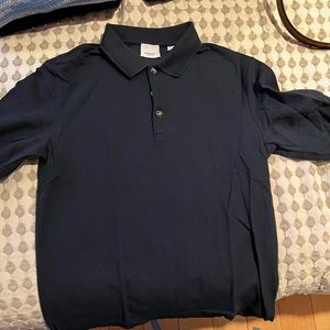 Navy blue Burberry shirt
